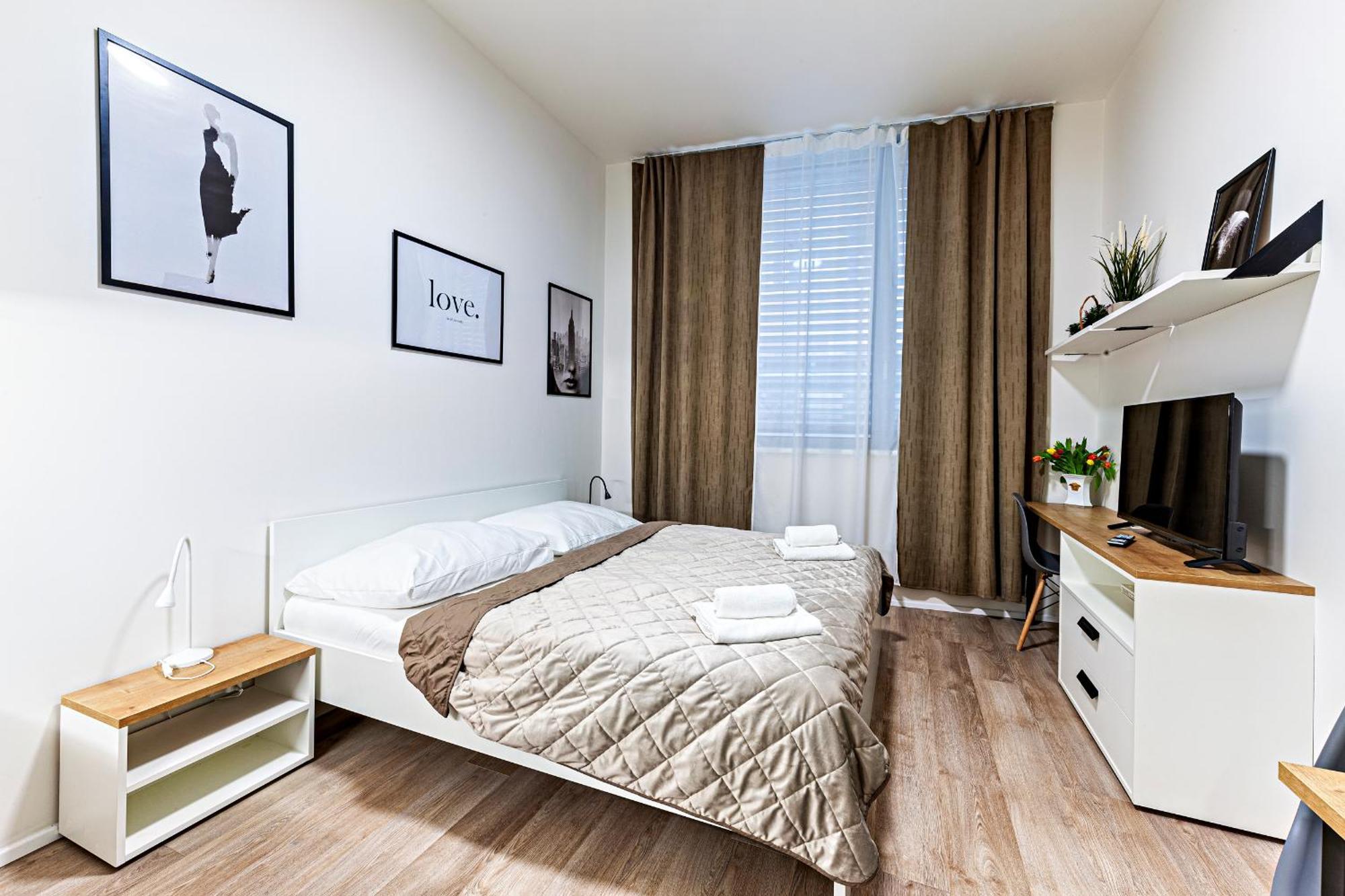Kora Apartments Andel Praag Buitenkant foto